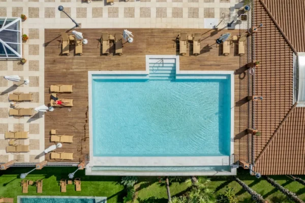 piscina exteriores Thalasso Palasiet hotel benicassim