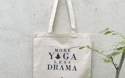Tote Bag- More Yoga less Drama